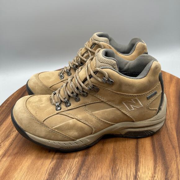 New Balance 977 Boots Womens Size 8.5 B Brown Leather Gore-Tex Trail Hiking Shoe - Picture 3 of 8